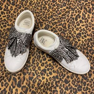 INC Sneakers with rhinestone bow